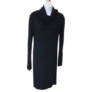 Black Long Sleeve Sweater Dress Size Medium